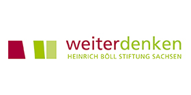 Logo der Heinrich Böll Stiftung weiterdenken (Sachsen)